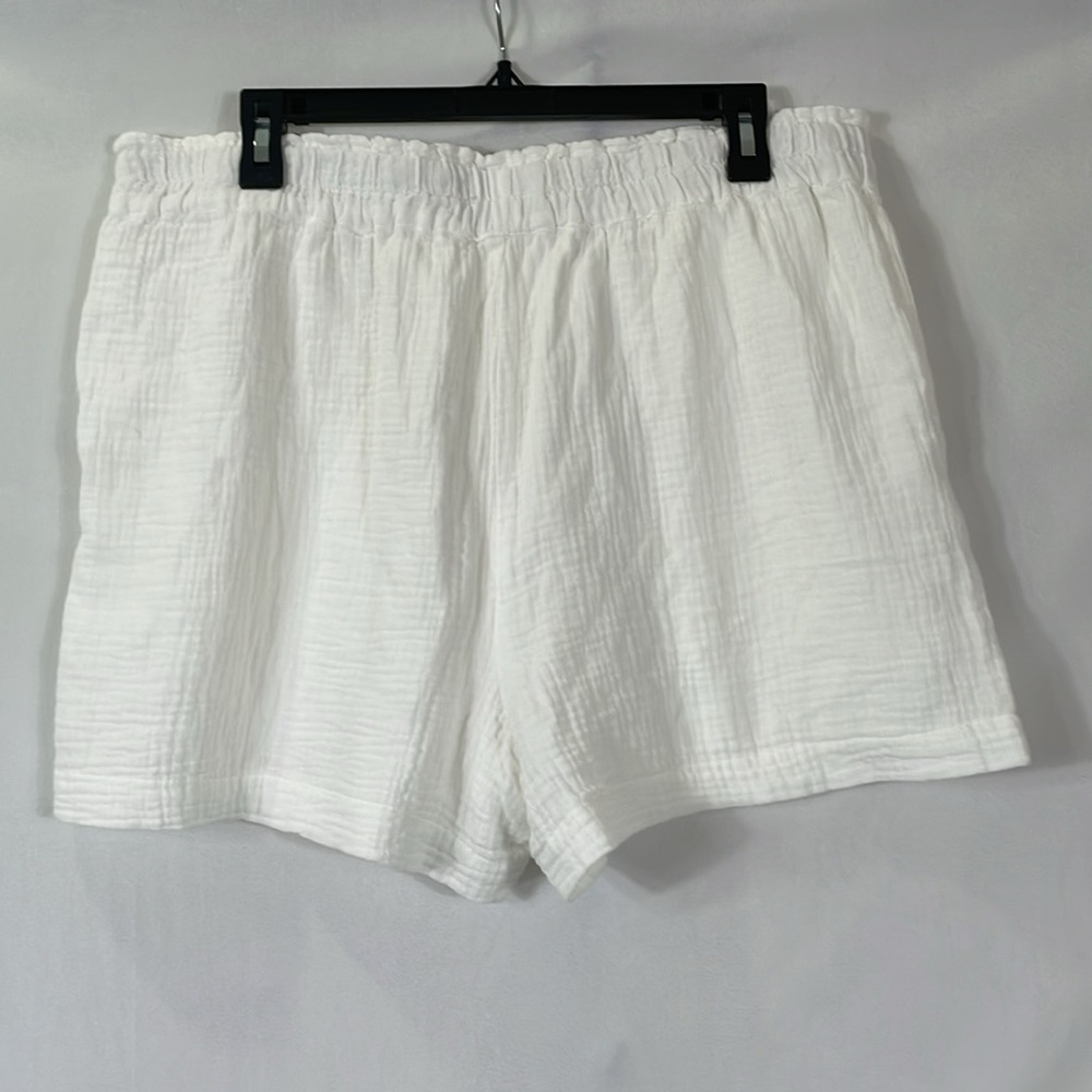 Rails Leighton Short Size Xl White Relaxed Fit Sm… - image 2